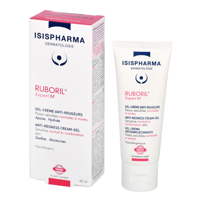 Crema antiroseata Ruboril Expert M, 40 ml, Isispharma