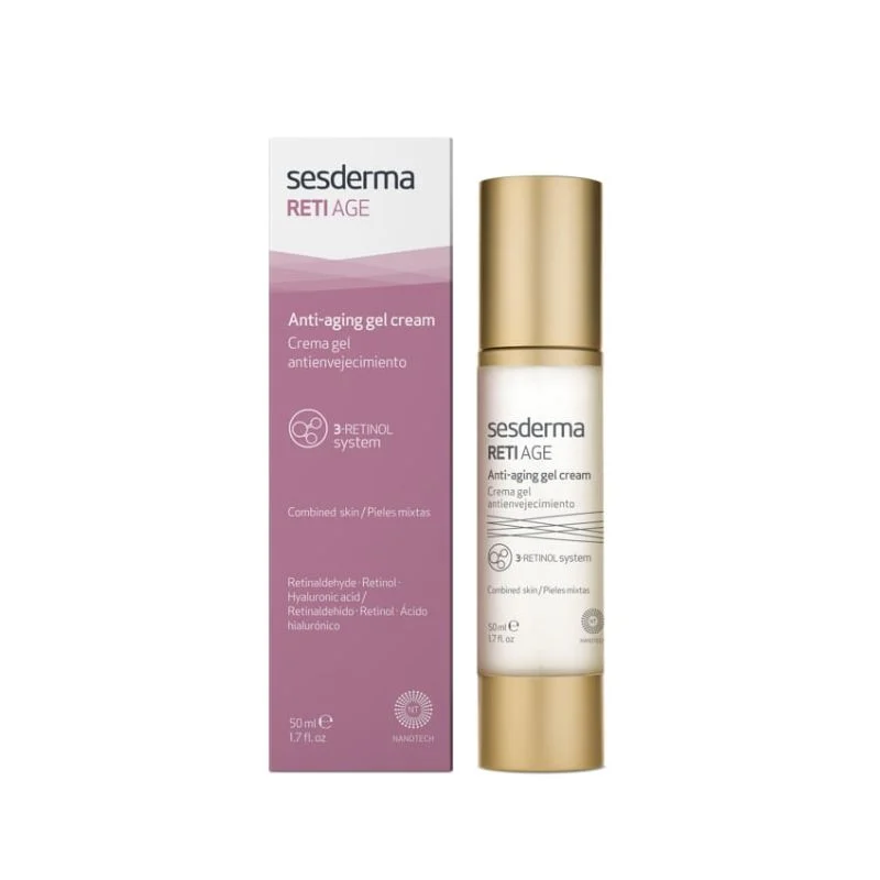 Cremă-gel anti-rid RetiAge, 50 ml, Sesderma