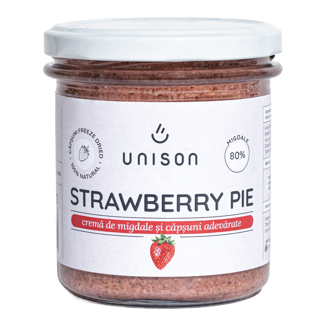 Crema Strawberry Pie, 300g, Unison