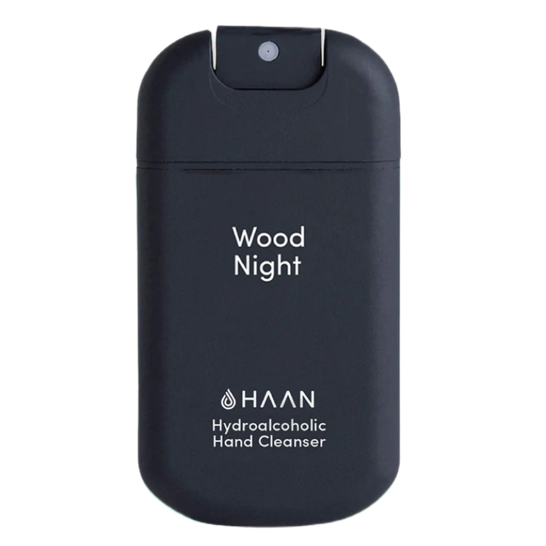 Gel igienizant pentru maini Wood Night, 30ml, Haan