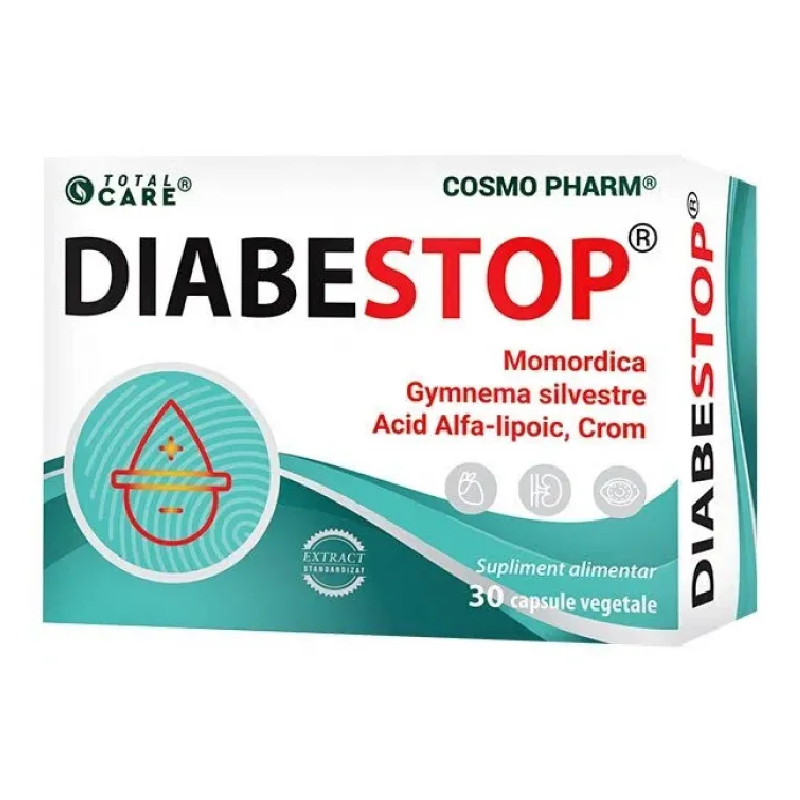 Diabestop 30 capsule, CosmoPharm
