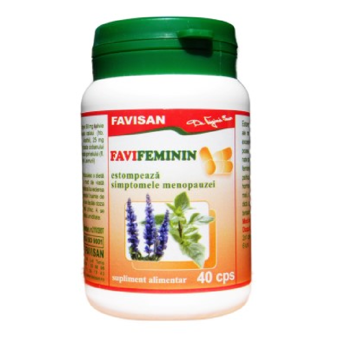 FaviFeminin, 40 capsule, Favisan