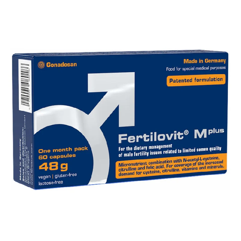 Fertilovit M plus, 60 capsule, Gonadosan