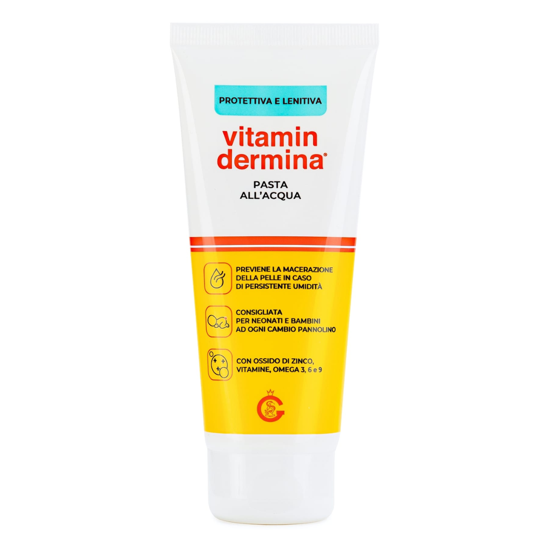 Cremă protectoare impotriva eritemului fesier Pasta all’Acqua, 100ml, Vitamin Dermina