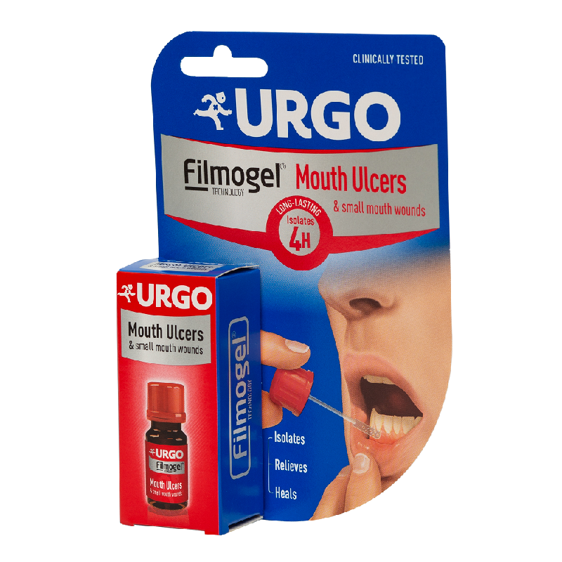 Gel anti afte si rani bucale mici Filmogel, 6 ml, Urgo