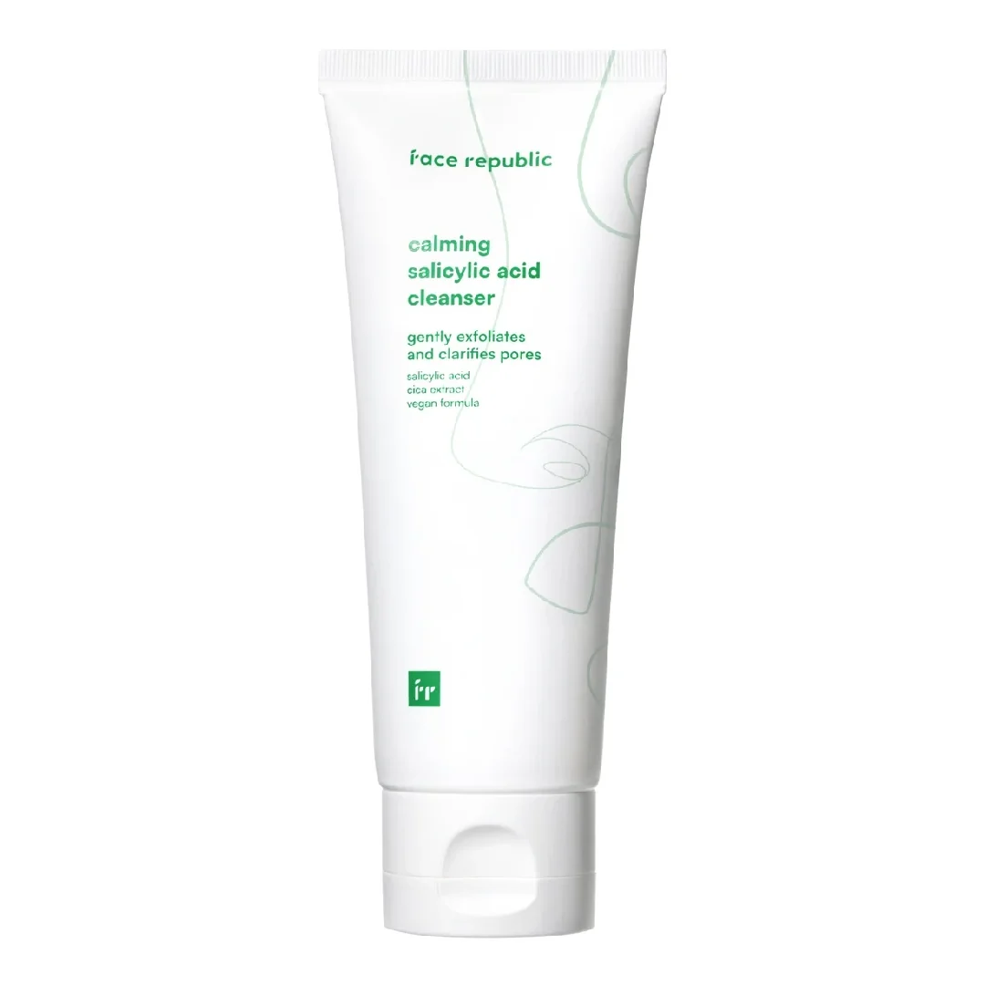 Gel de curatare pentru fata, Calming Salicylic Acid Cleanser, 100 ml, Face republic