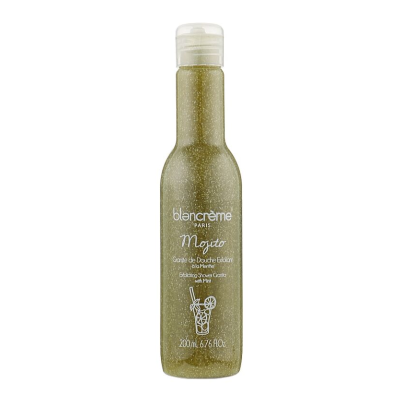 Gel de dus exfoliant Mojito, 200 ml, Blancreme Paris