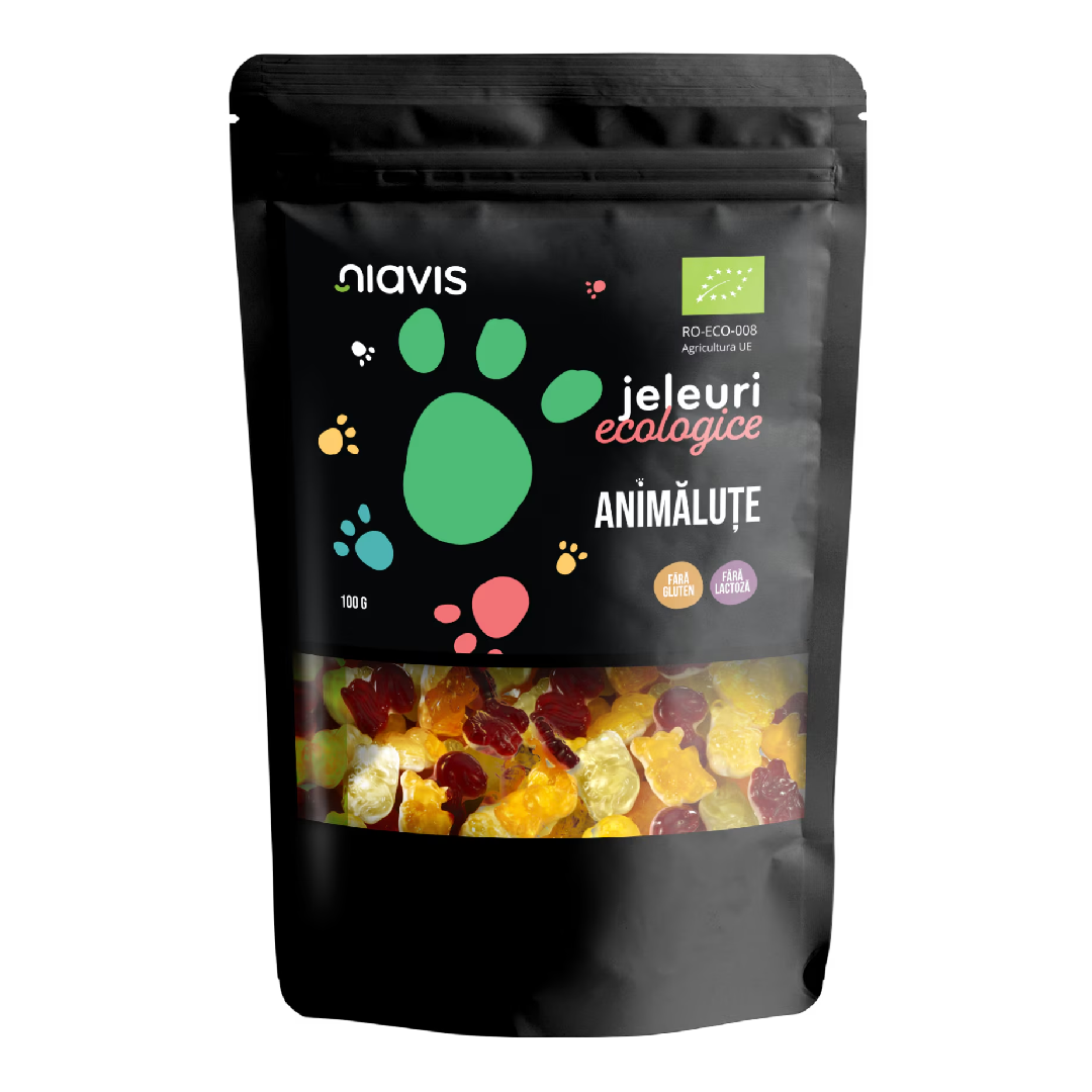 Jeleuri Ecologice Animalute, 100g, Niavis