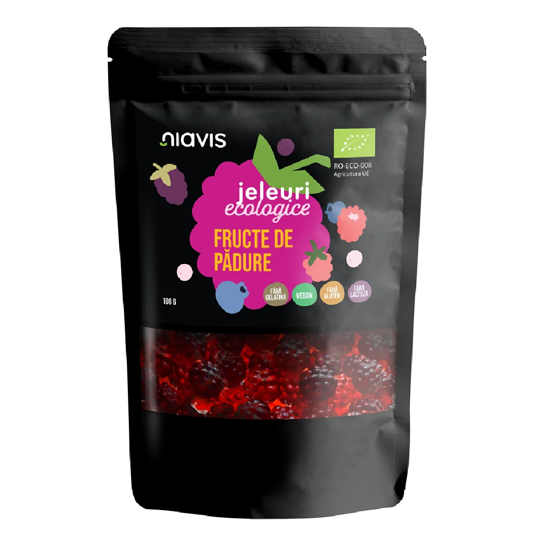 Jeleuri Ecologice Fructe de Padure, 100g, Niavis
