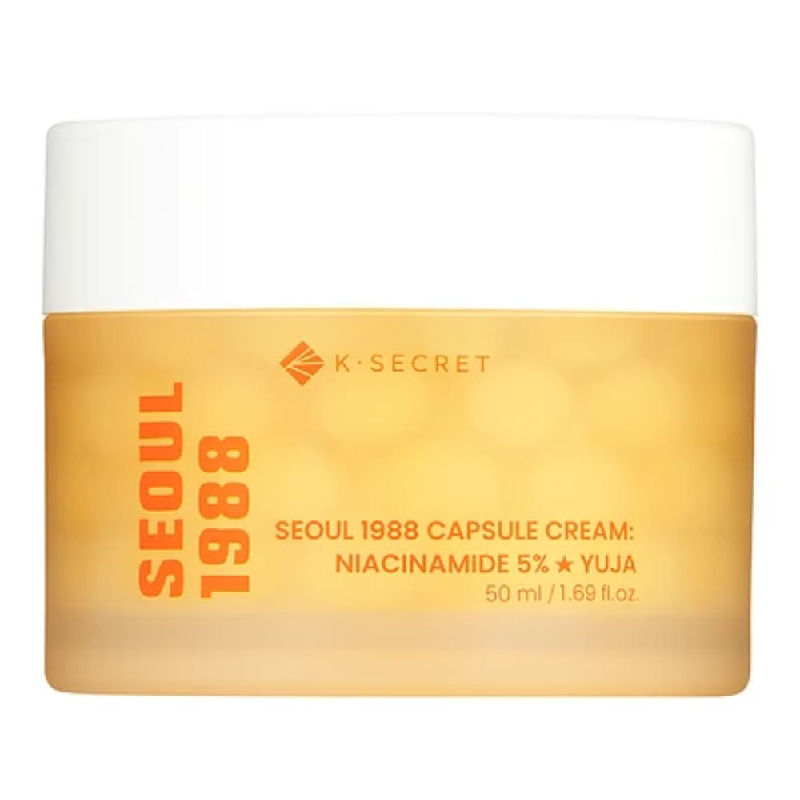 Crema-capsule cu Niacinamide 5% + Yuja, 50 ml, K-SECRET SEOUL 1988