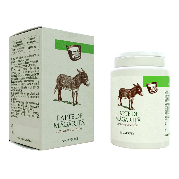 Lapte de magarita, 20 comprimate, Sintofarm