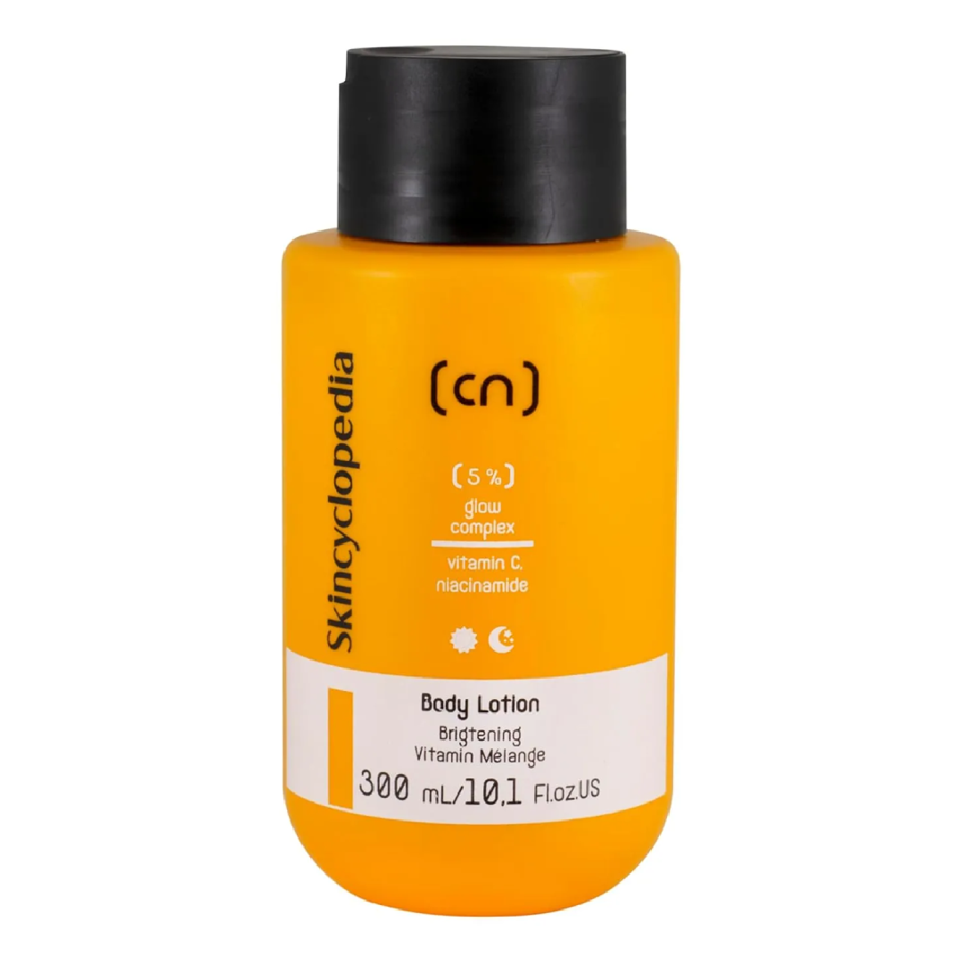 Lotiune corp cu 5% complex iluminare, 300 ml, Skincyclopedia