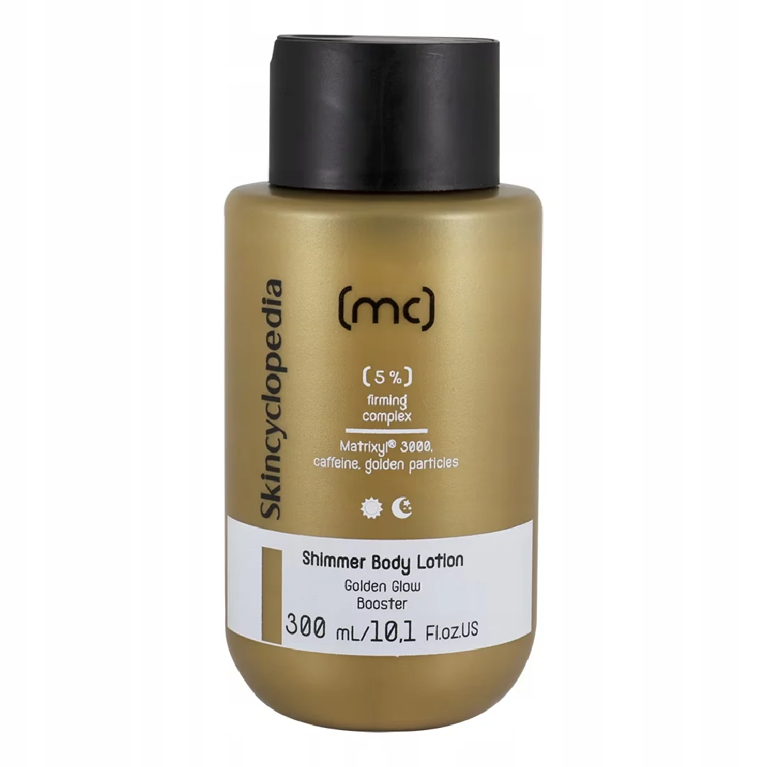 Lotiune de corp Shimmer 5% Complex de Fermitate, 300 ml, Skincyclopedia