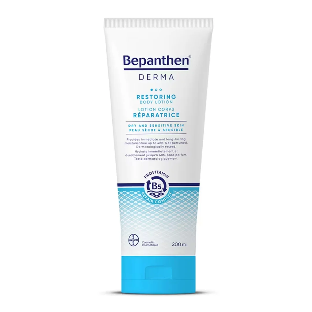 Lotiune reparatoare pentru corp Bepanthen Derma, 200 ml, Bayer