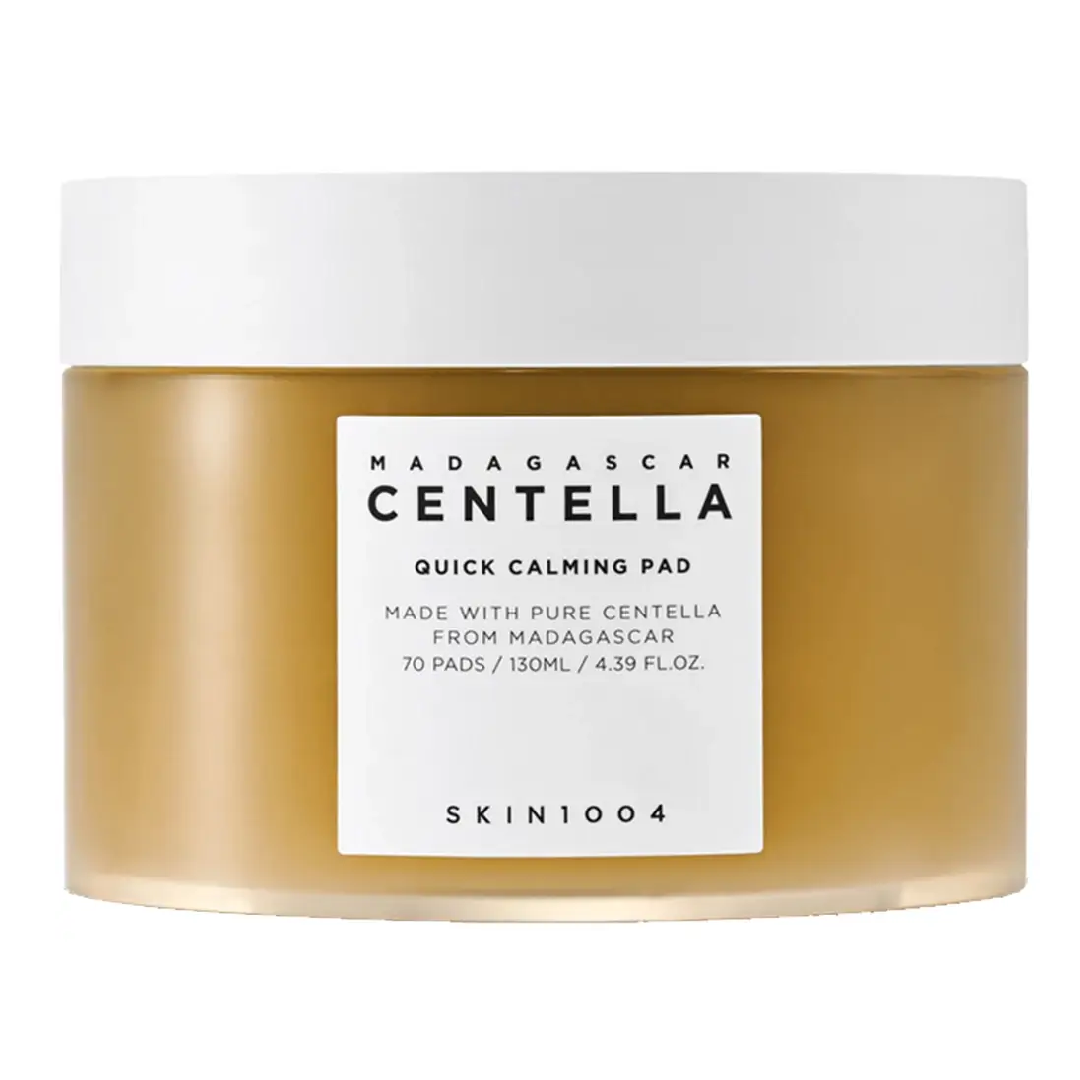 Dischete Tonice Calmante Quick Calming, Madagascar Centella, 70 bucati, Skin1004