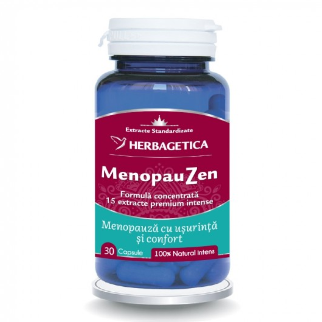 MenopauZen, 30 capsule, Herbagetica