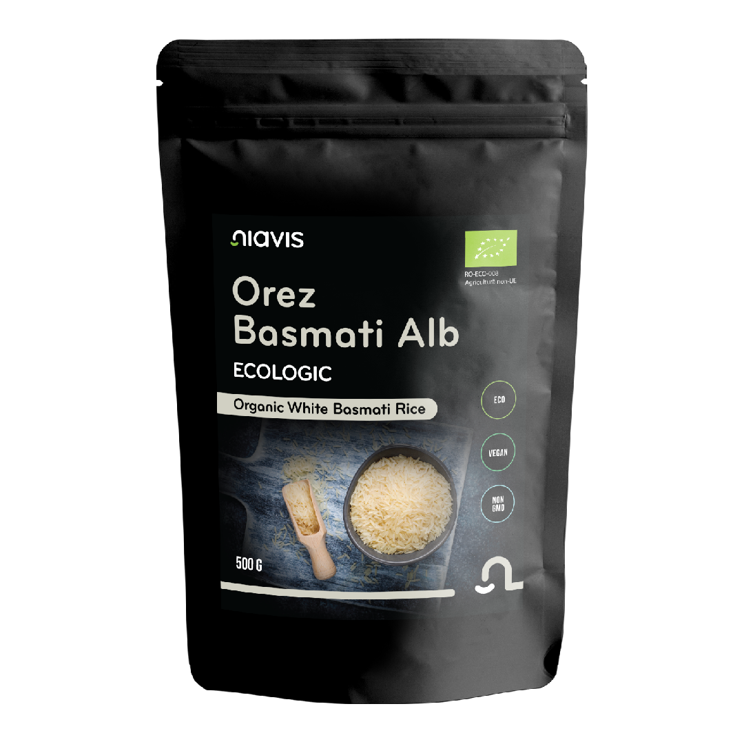 Orez Basmati Alb Ecologic Bio 500g, Niavis
