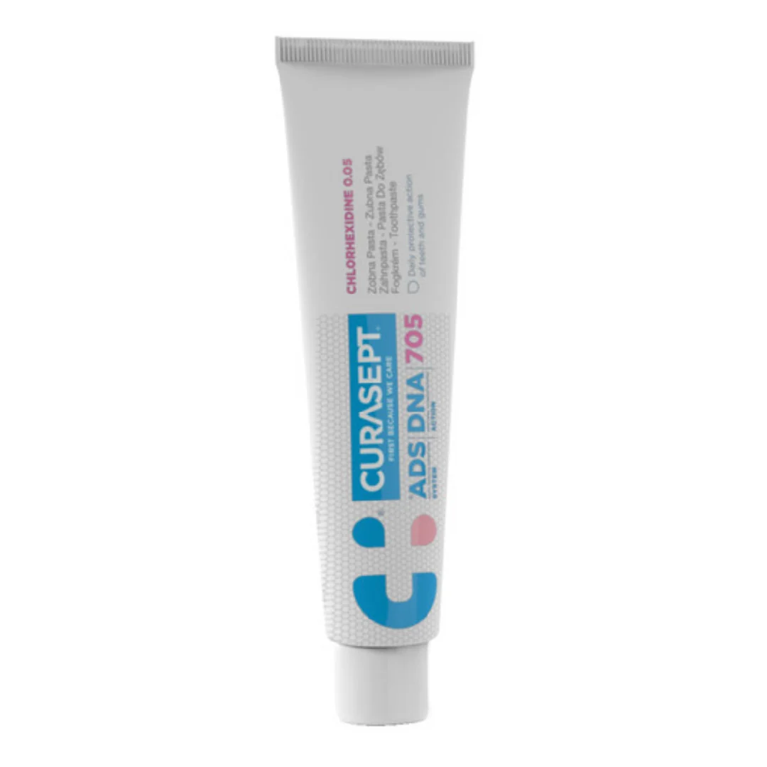 Pasta de dinti cu 0.05% clorhexidina ADS DNA, 75 ml, Curasept