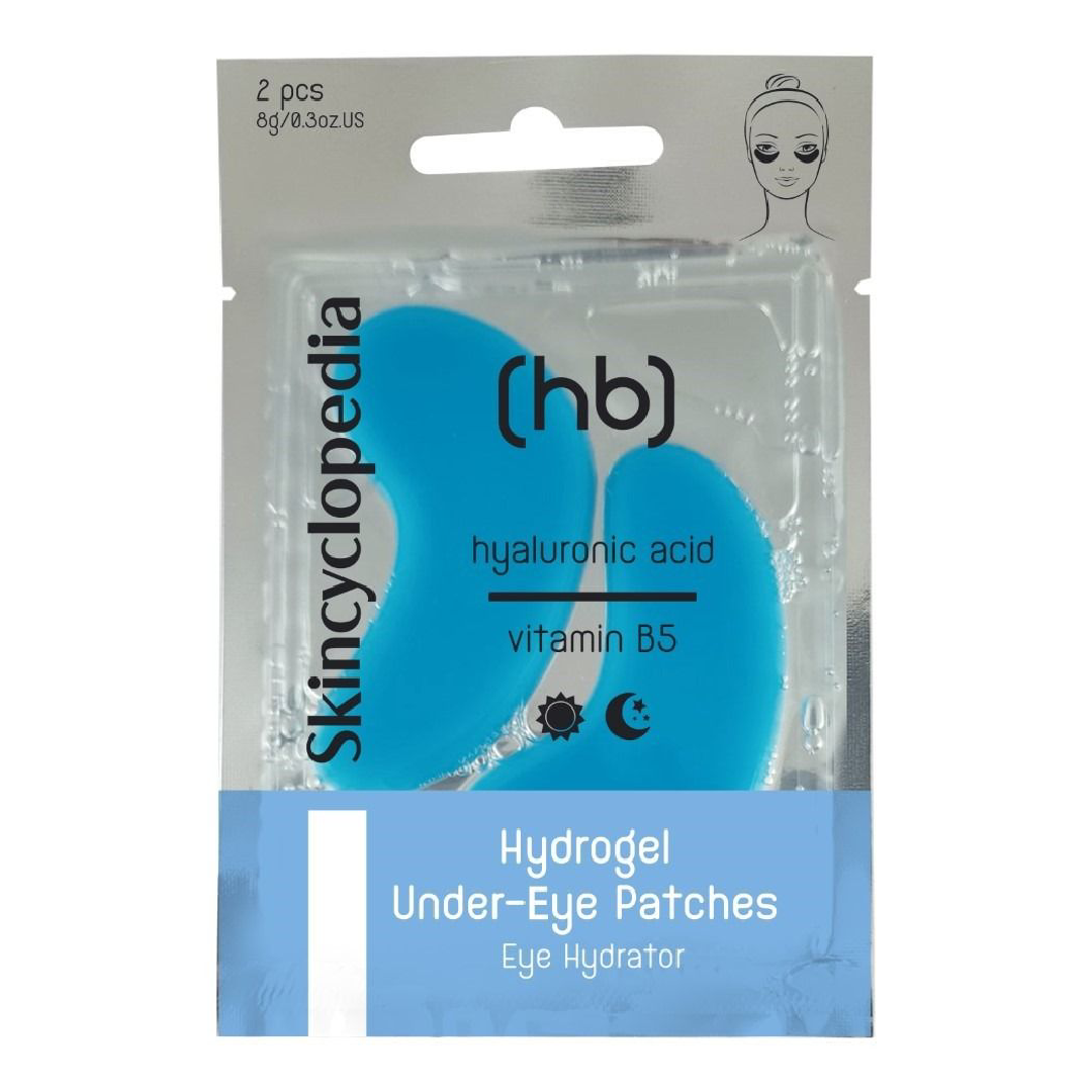 Patches hidrogel pentru conturul ochilor cu Acid hialuronic, 2 bucati, Skincyclopedia