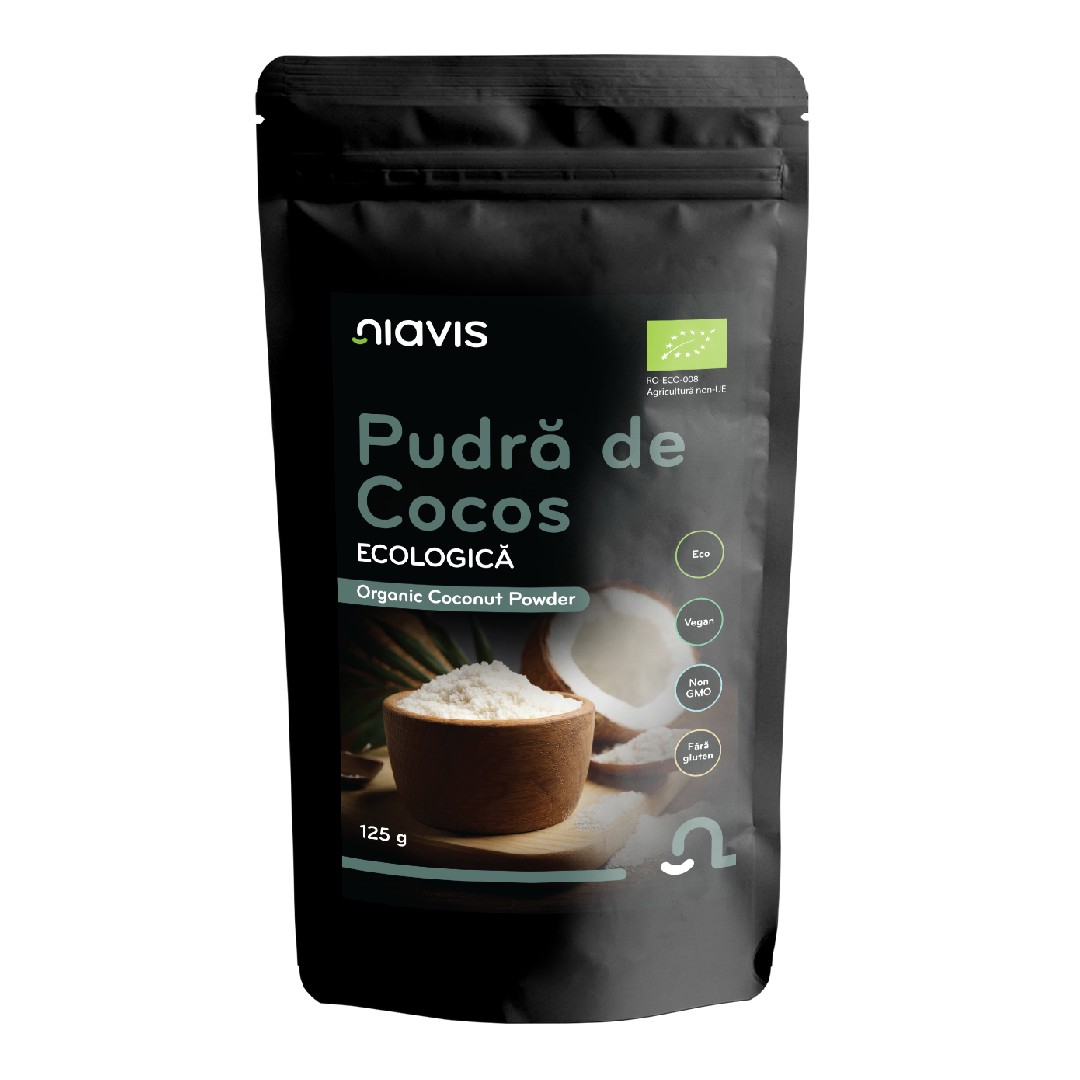 Pudra de Cocos Ecologica BIO, 125g, Niavis