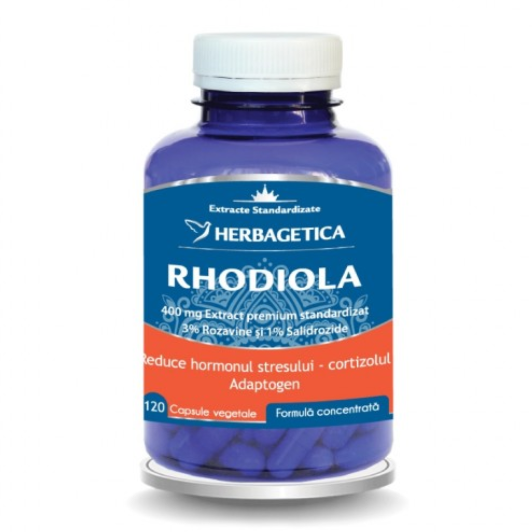 Rhodiola, 120 capsule, Herbagetica