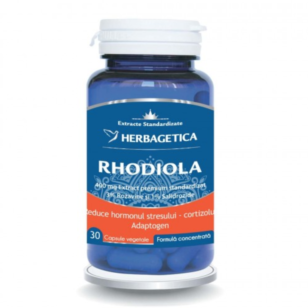 Rhodiola, 30 capsule, Herbagetica