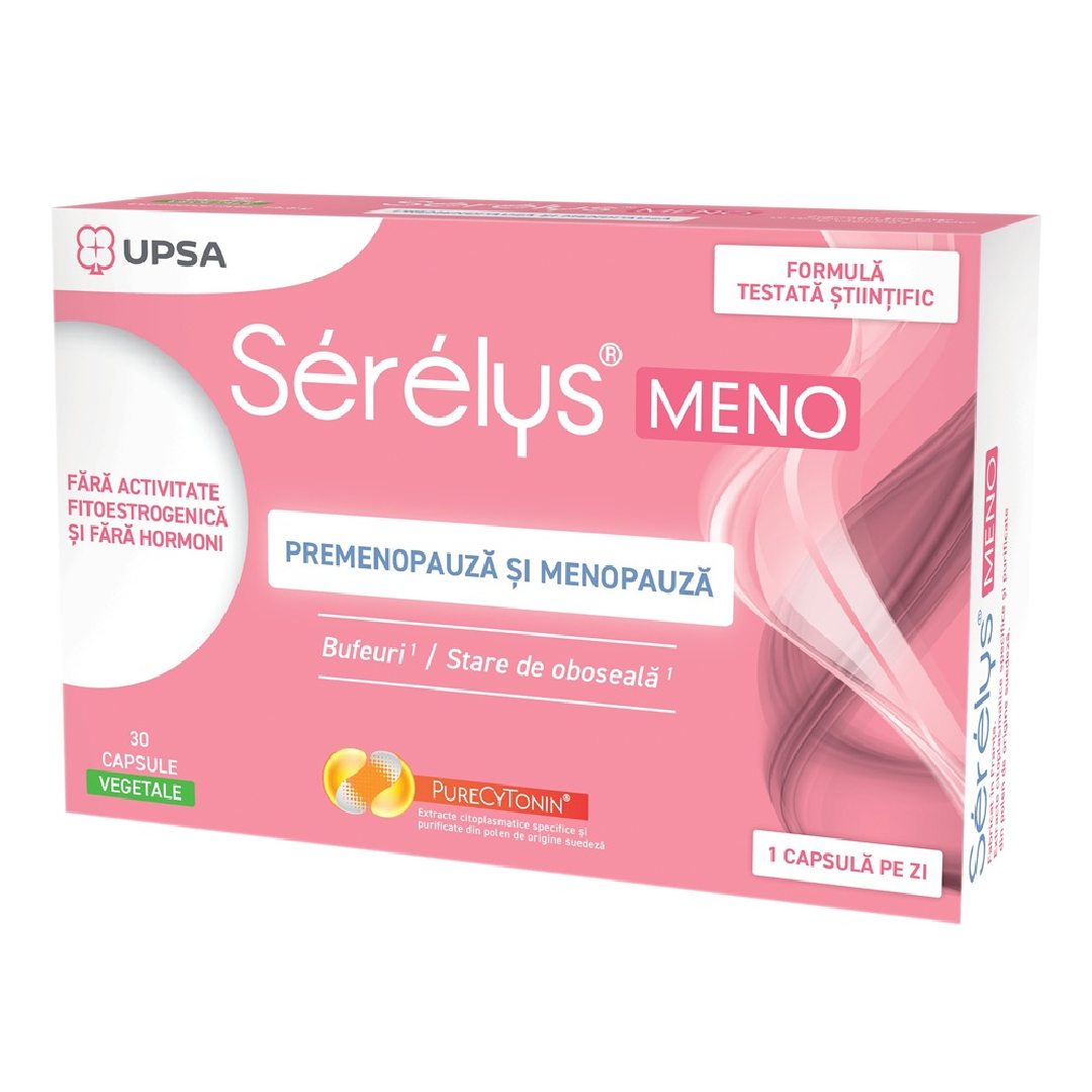 Serelys Meno, 30 capsule vegetale, Upsa