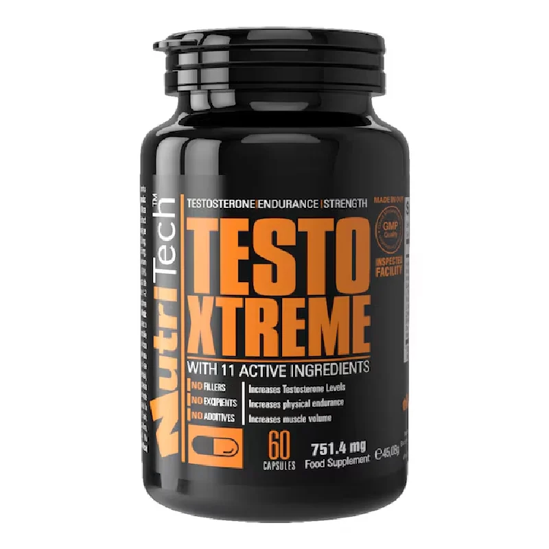 Testo Xtreme, 60 capsule, Nutritech