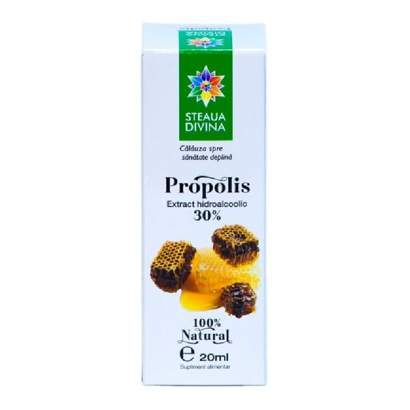 Tinctura Propolis, 20ml, Steaua Divina