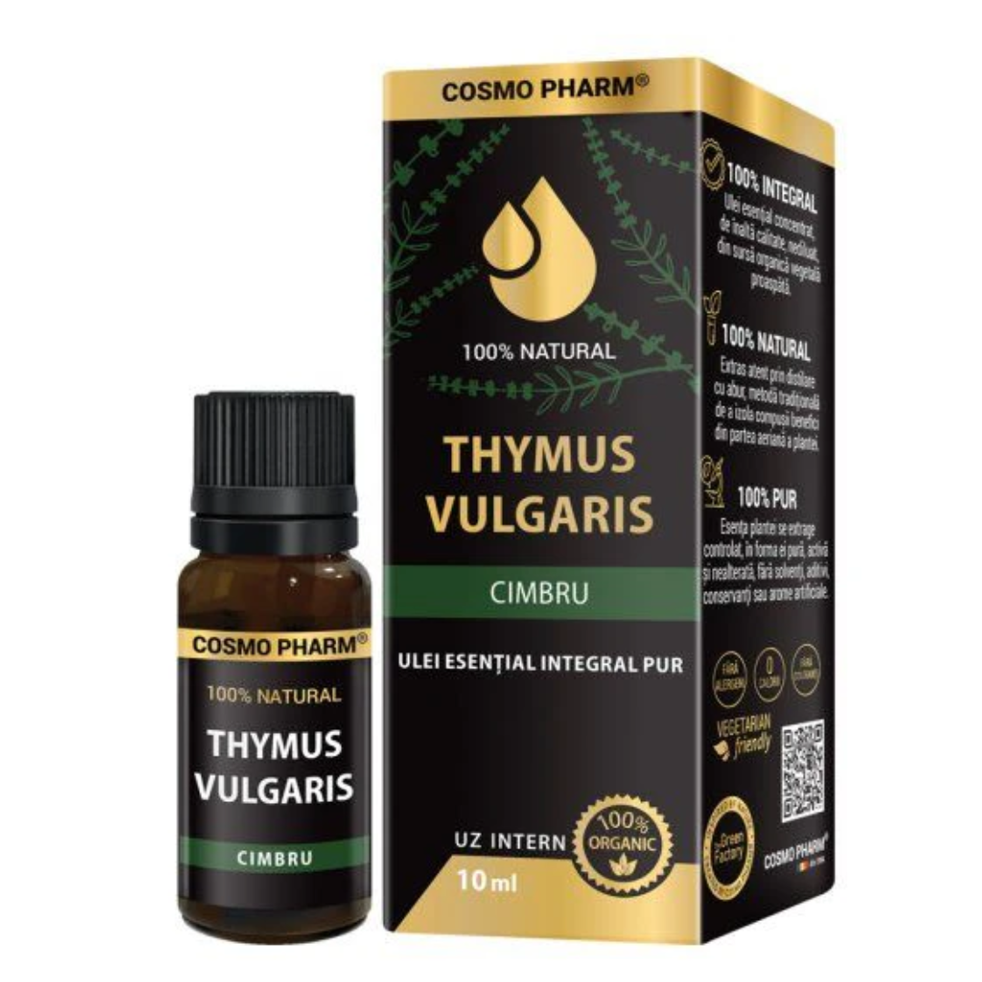 Ulei Esential de Cimbru, 10ml, Cosmo Pharm