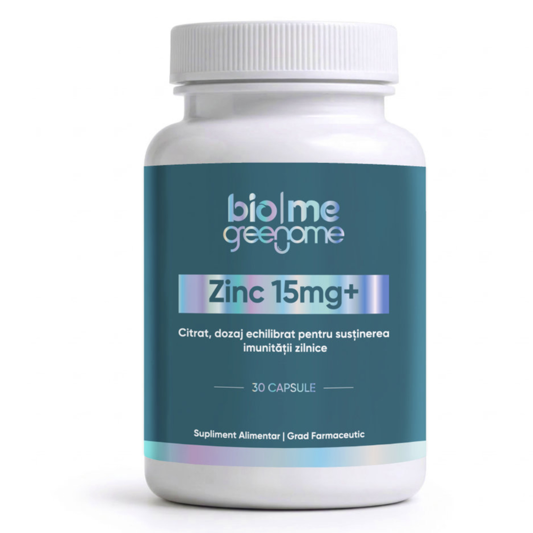 Zinc Citrat, 15mg+, 30 capsule, Biome