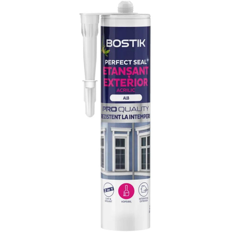 Acryl Structo Alb, Bostik, 280 ml