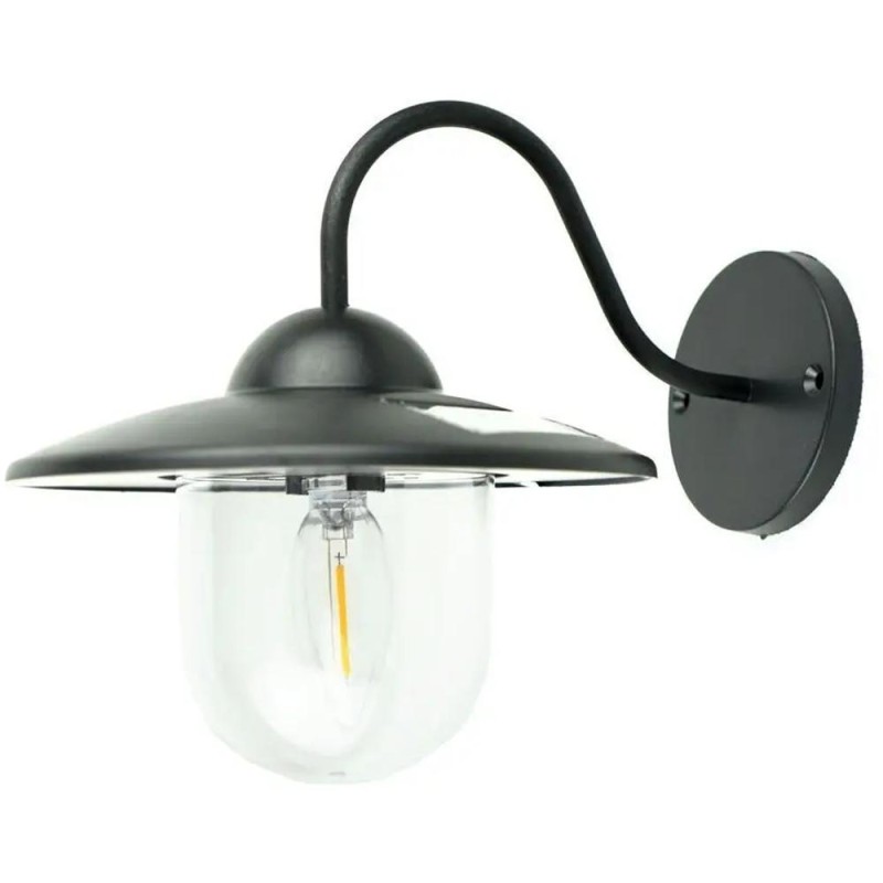 Aplica Perete Exterior Solar, 10 lm, Lumina Calda, Modee