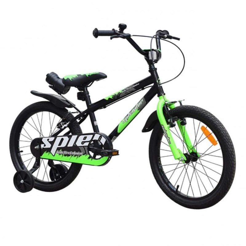 Bicicleta pentru Copii, Verde, Marime Roti 20 Inch, Splendor