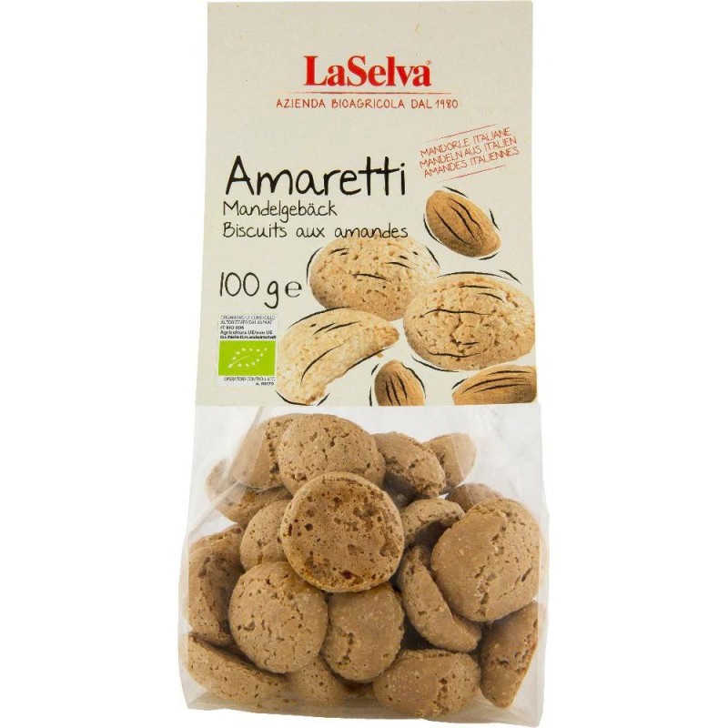 Biscuiti Amaretti, La Selva, Bio, 100 g