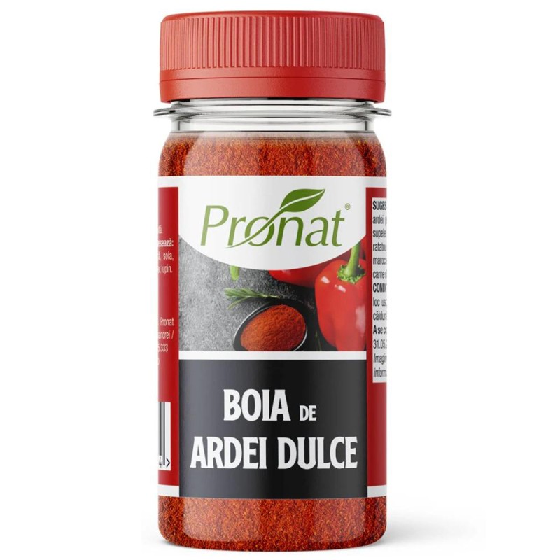 Boia de Ardei Idulce, Bio, 50 g
