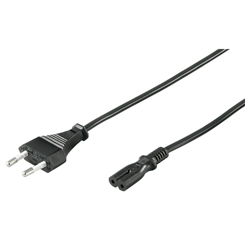 Cablu Alimentare Casetofon, Negru, 3m, Goobay