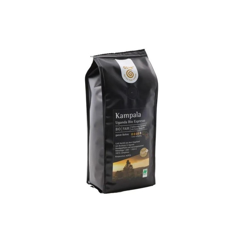 Cafea Bio Boabe Kampala, 250 g, Gepa
