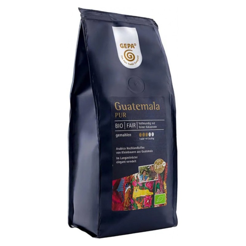 Cafea Bio Macinata Guatemala Pur Gepa, 250 g