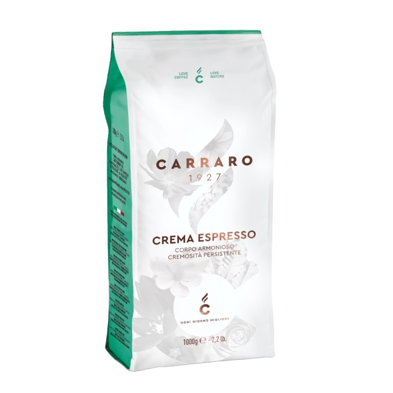 Cafea Boabe Crema Esspresso, Carraro, 1000 g