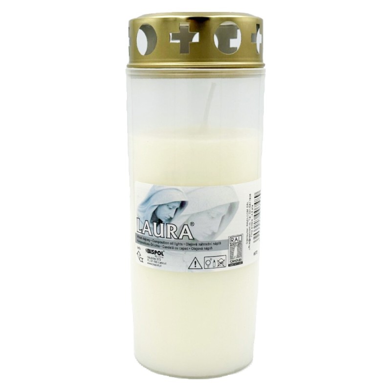 Candela cu Capac Anti-vant W4D, 70 Ore