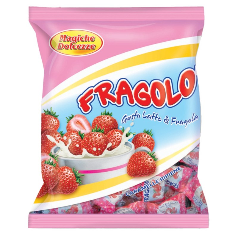 Caramele cu Crema de Lapte si Capsuni, Finazzi, 250 g
