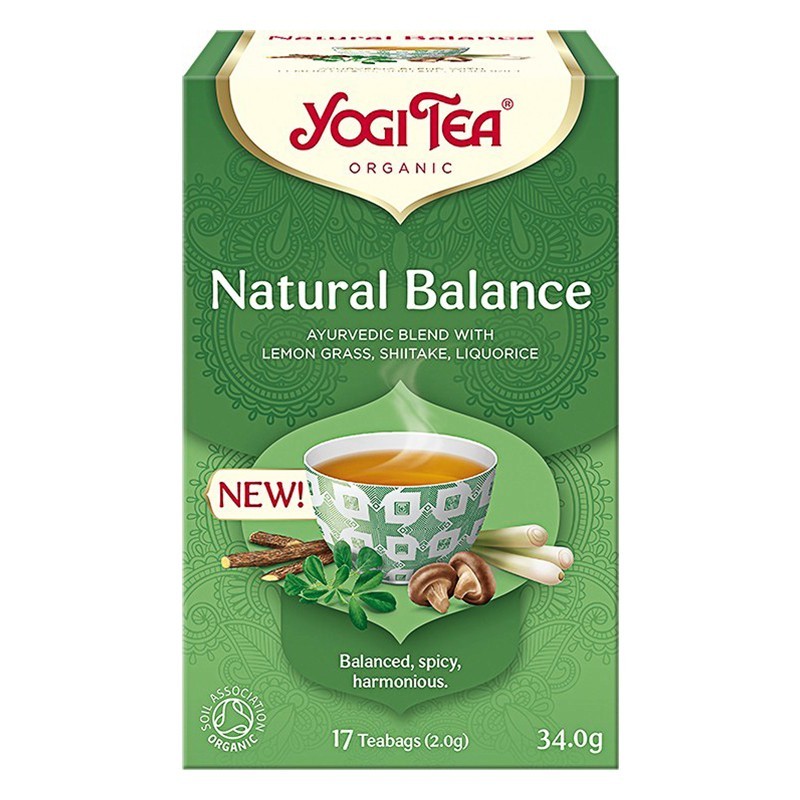 Ceai Bio Natural Balance, Yogi Tea, 34 g