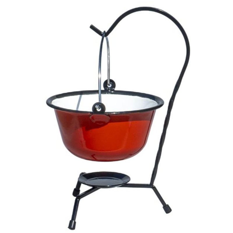 Ceaun Mini cu Suport, 0.8 l, Diverse Culori