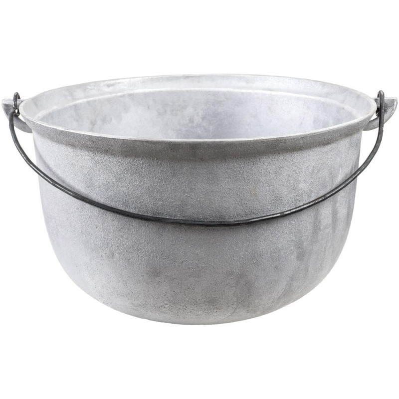 Ceaun Tuci din Aluminiu, 30 l, Fund Rotund