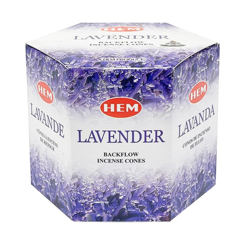 Conuri Parfumate Backflow, Lavanda