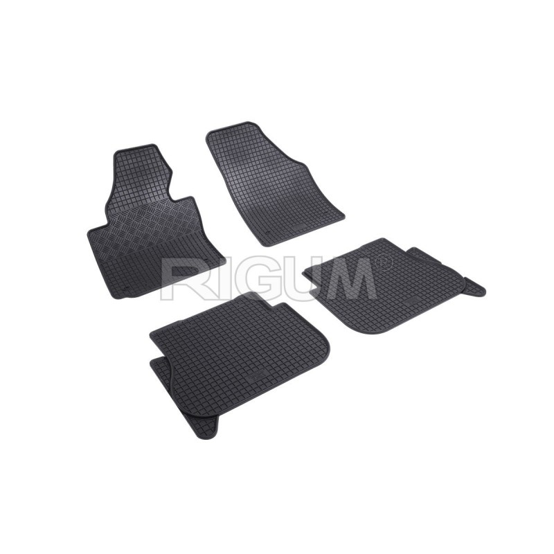 Covorase Cauciuc VW Caddy III-IV/Touran I, 5 Locuri
