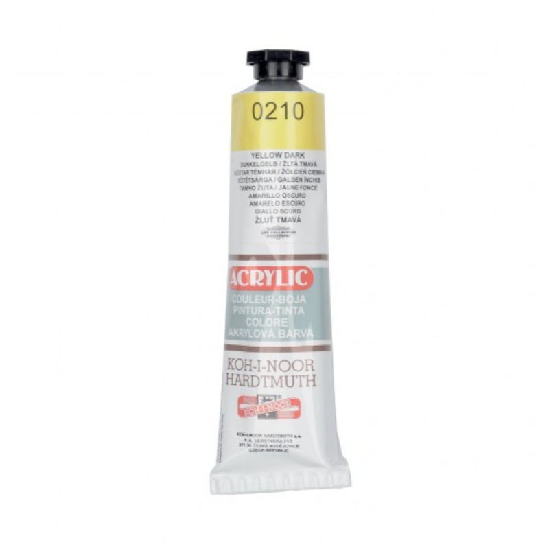 Culoare Acril, Galben Inchis, 40 ml