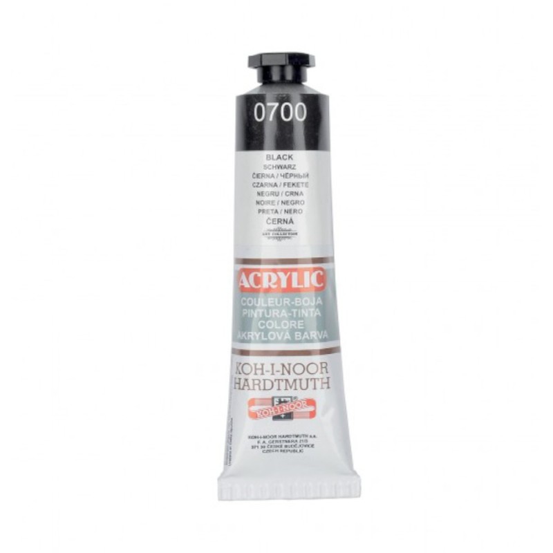 Culoare Acril, Negru, 40 ml