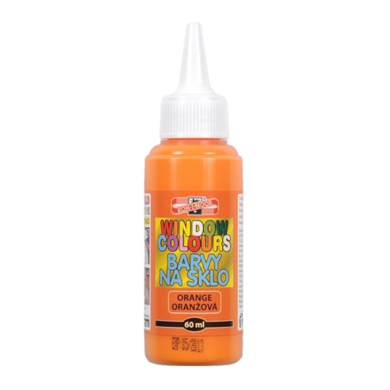 Culoare pentru Sticla, Portocaliu, 60 ml